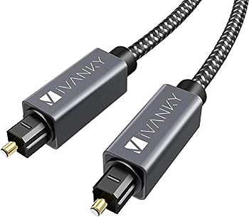 【中古】（非常に良い）iVANKY 光デジタルケーブル「日本産光ファイバー使用 ハイレゾ/1.0m」Toslink 光ケーブル 光デジタル オーディオケーブル オプティカル トスリン