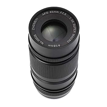 【中古】（非常に良い）中一光学 (ZHONG YI OPTICS) 単焦点レンズ APO 85mm F2.8 SUPER MACRO 1-5X (キヤノンEF)｜IINEX 52,734円