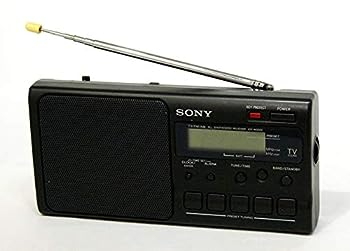 【中古】（非常に良い）SONY ソニー ICF-M350V PLLシンセサイザーラジオ TV(1～12ch)/FM/AM｜IINEX