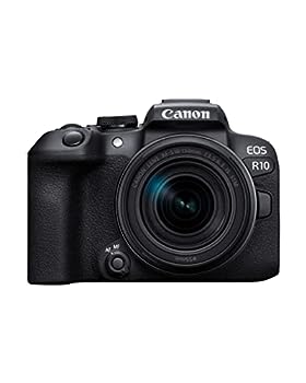 【中古】（非常に良い）Canon キヤノン ミラーレス一眼カメラ EOS R10 RF-S18-150mm F3.5-6.3 はSTMレンズキット 24.2万画素 4K動画 DIGIC Xイメージプロセッサー 高速