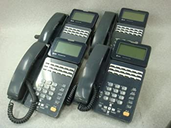 【中古-非常に良い】 GX- (18) STEL- (2) (K) 黒 4台セット NTT GXスタービジネスフォン