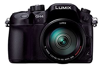 【中古-非常に良い】 Panasonic パナソニック ミラーレス一眼カメラ ルミックス GH4 レンズキット 標準ズームレンズ付属 ブラック DMC-GH4H-K|IINEX