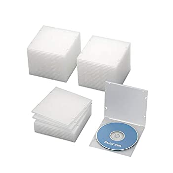 【中古-人並み外れたに好いたらしい】 エレコム CD/ヴィデオディスクか細いPP容れもの/1枚納める/50容器に並べる/せつ然たる