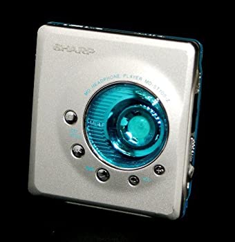 【中古-非常に良い】 SHARP シャープ MD-ST700-Z コバルト ポータブルミニディスクプレーヤー MDLP対応 ポータブルMDプレーヤー MD再生専用機 MDウォークマン