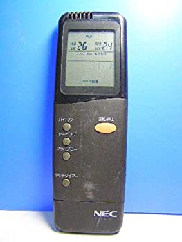 【中古-非常に良い】NEC エアコンリモコン NER-VC-K 蓋無