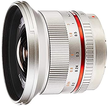 【中古-人並み外れたに好いたらしい】 SAMYANG SY12M-MFT-SIL 12粍 F2.0 超広角水晶体 オリンパス/パナソニックマイクロ4/3写真機用 しろがね色