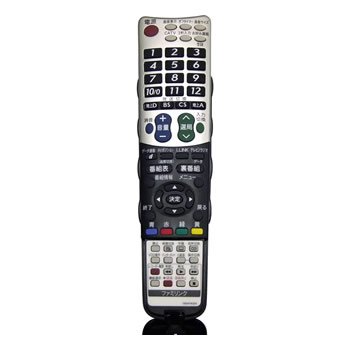 【中古-人並み外れたに好いたらしい】 SHARP 小ざかしい 液晶テレビ受像機用遠隔操作 RRMCGB047WJN4 (0106380409)