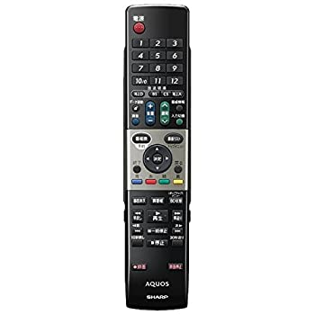 【中古-非常に良い】シャープ 液晶テレビ用リモコン RRMCGA738WJSA(0126380038)