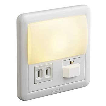 【中古-非常に良い】コイズミ照明 LEDフットライトON・OFFタイプ(人感センサ付)電球色 AB39990L