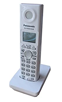 【中古-非常に良い】 Panasonic パナソニック パーソナルファックス用増設子機 ホワイト KX-FKN518-W