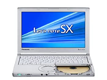 【中古-非常に良い】 Panasonic パナソニック Let's note SX1 CF-SX1GVRYS (Win7Pro/Ci5-2.6GHz/メモリ-4GB/SSD-128GB/DVD-Sマルチ/12.1インチ/W-LAN/WiMAX