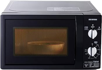 【中古-非常に良い】アイリスオーヤマ 電子レンジ 17L ターンテーブル 単機能 出力3段階 【東日本/50Hz】 ブラック PMB-T176-5|IINEX