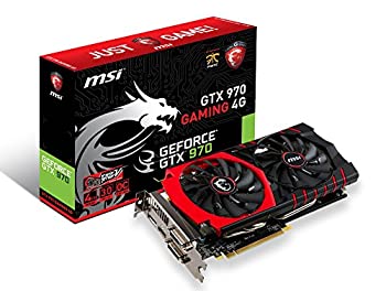【中古-非常に良い】 MSI GTX 970 GAMING 4G グラフィックスボード VD5507 GTX 970 GAMING 4G
