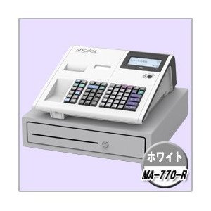 【中古-非常に良い】 東芝 テック 電子 レジ スター MA-770 ホワイト 20部門|IINEX