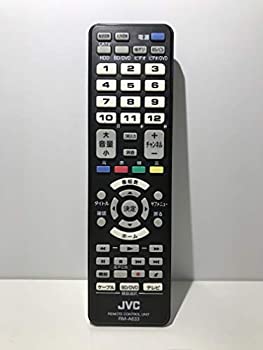 【中古-非常に良い】JVCケンウッド(ビクター) リモートコントローラー(ブラック) RM-A633-B