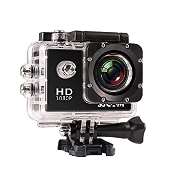 【中古-人並み外れたに好いたらしい】 SJCAM定まり品 1080P雨合羽 運動競技写真器 米国海兵隊員運動競技やウインタースポーツに至適！ 自動二輪車や銀輪 手押し車や車に取り付け能力のあるな運動競技