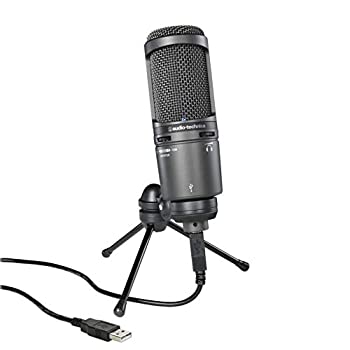 【中古-非常に良い】オーディオテクニカ AT2020USB+ USBコンデンサーマイク / ストリーマー / コンテンツクリエーター / ゲーマー / ボイスチャット / 実況 / Window|IINEX