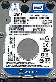 【中古-人並み外れたに好いたらしい】 Western Digital WD3200LPVX-08V0TT5 320GB DCM HBOTJBB