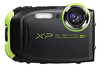 【中古-非常に良い】 FUJIFILM 富士フイルム コンパクトデジタルカメラ XP80 防水 ブラック XP80GB｜IINEX