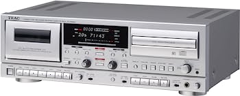 【中古-非常に良い】TEAC CDレコーダー/カセットデッキ シルバー AD-RW950-S