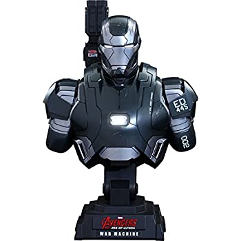 【中古-人並み外れたに好いたらしい】 ホットトイズ・バスト アベンジャーズ/エイジ・オブ・ウルトロン ウォーマシーン・マーク2 1/4規摸乳ぶさ 可塑性物質製 ペンキ塗り済み研ぎ澄ます品フ