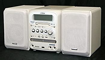 【中古-非常に良い】 Victor ビクター JVC UX-QM3-W ホワイト マイクロコンポーネントMDメモリーシステム 512MB (CD MDコンポ) (本体CA-UXQM3-WとスピーカーSP-U