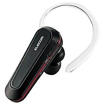 【中古-人並み外れたに好いたらしい】 エレコム Bluetooth ブルートゥース 尖端仕掛ける 着脱能力のあるなイヤ電話機を繋ぎ合わせるしてステレオ快い音が聴ける 黒いこと LBT-HPS03BK