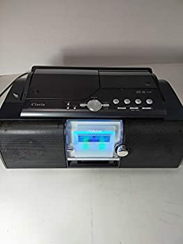 【中古-非常に良い】 Victor ビクター JVC RC-L1MD-B ブラック Clavia クラビア CD MDポータブルシステム ラジカセ形状｜IINEX