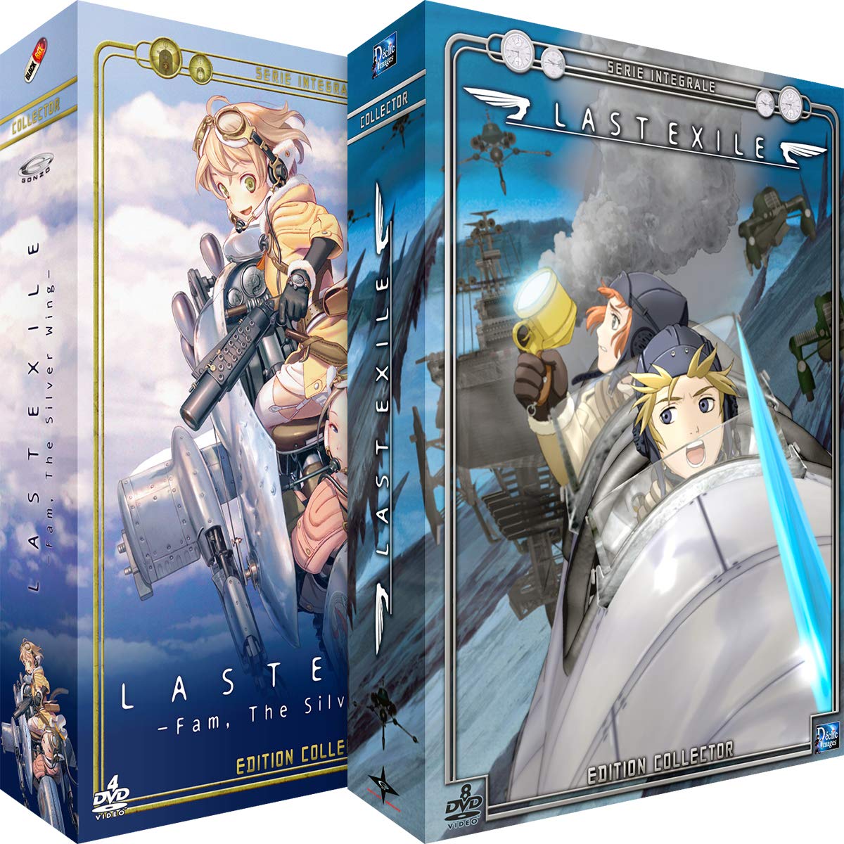 【中古-非常に良い】LAST EXILE (1期) & ラストエグザイル-銀翼のファム- (2期) コンプリート DVD-BOX (全49話 1225分) ラストエグザイル GONZO アニメ [DVD] [Import画像