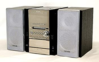【中古-非常に良い】 Panasonic パナソニック SC-PM57MD-K ブラック MDステレオシステム (5CDチェンジャー MD カセット チューナーコンポ) (本体SA-PM57MDとスピー