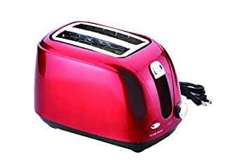 【中古-人並み外れたに好いたらしい】 ポップアップトースター (ルビー赤いこと)