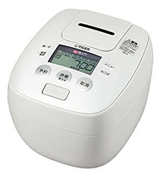 【中古-非常に良い】タイガー 炊飯器 5.5合 圧力 IH アーバンホワイト 炊きたて 炊飯 ジャー JPB-H101-WU Tiger
