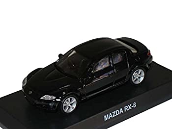 【中古-非常に良い】 京商 1/64 マツダ ロータリーエンジン ミニカーコレクション RX-8 黒