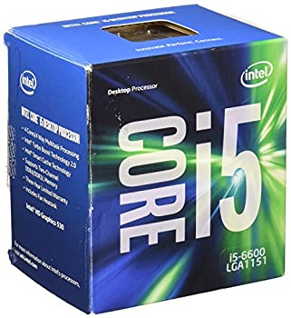 【中古-人並み外れたに好いたらしい】 intel 中央処理装置 Core i5-6600 3.3GHz 6M現ナマ 4中核グループ/4スレッド LGA1151 BX80662I56600 【BOX】