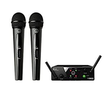 【中古-非常に良い】 AKG アーカーゲー 2チャンネルB帯ワイヤレスシステム WMS40 PRO MINI2 VOCAL SET DUAL|IINEX