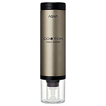 【中古-非常に良い】アクア ハンディ洗濯機(チタンゴールド)AQUA COTON コトン HCW-SHW10-N