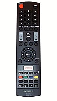 【中古-非常に良い】 シャープgj221-c OEM HDTVのリモート コントロールlc-40le653u lc-43le653u