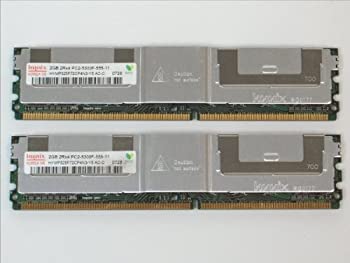 【中古-非常に良い】 SKハイニックス PC2-5300F FB-DIMM 2GBx2枚セット 合計4GB 【中古-非常に良い】