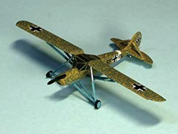 【中古-非常に良い】 1/144 ワールドタンクミュージアム Series 03-45 Fi156シュトルヒ連絡観測機 ドイツ 2色迷彩 (塗装済み完成品) 単品