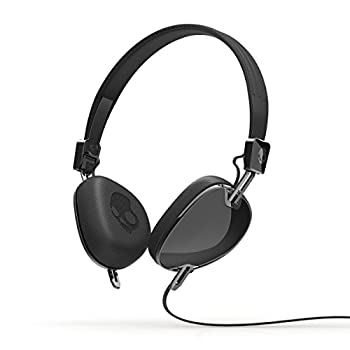 【中古-非常に良い】 Skullcandy スカルキャンディー オンイヤー型ヘッドホン NAVIGATOR ナビゲーター NAVIGATOR BLACK ブラック J5AVDM-161|IINEX