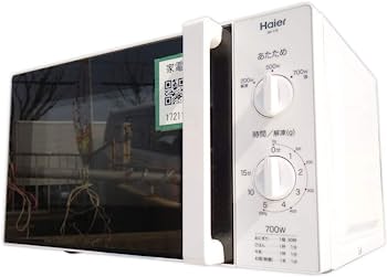 【中古-非常に良い】ハイアールジャパンセールス 17L 単機能電子レンジ 60Hz帯専用 ホワイト JM－17E－60－W