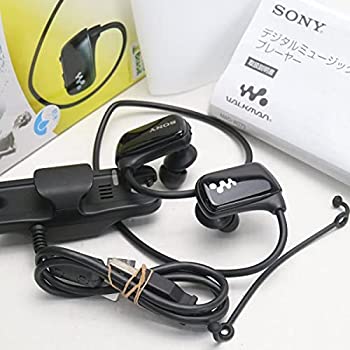 【中古-非常に良い】 SONY ウォークマン Wシリーズ ヘッドホン一体型 W273 ブラック NWD-W273 B