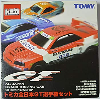 【中古-非常に良い】 トミカ トミカ全日本ＧＴ選手権セット Ｒ３４ ＧＴ-Ｒ スープラなど ６台セット