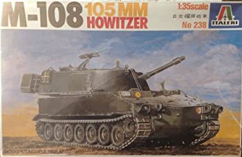 【中古-非常に良い】 M108 105MM HOWITZER 自走榴弾砲車 1:35 No238