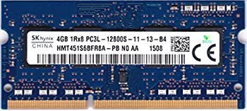 【中古-非常に良い】 SK Hynix 低電圧対応 (1.35 V) PC3L-12800S (DDR3L-1600) 4GB SO-DIMM 204pin ノートパソコン用メモリ 品