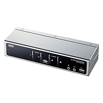 【中古-非常に良い】 サンワサプライ USB PS 2コンソール両対応パソコン自動切替器(4 1) SW-KVM4HVCN