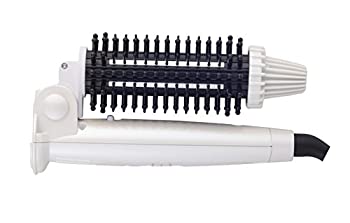 【中古-人並み外れたに好いたらしい】 クレイツ ヘアーアイロン 26mmCREATEION ロールブラシアイロン 携帯型 CIBI-G26-FW