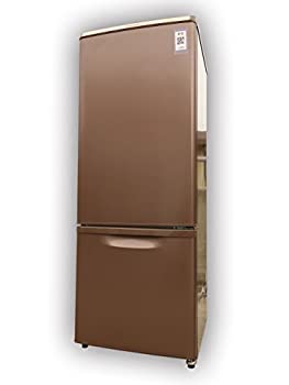 【中古-非常に良い】パナソニック 2ドア冷蔵庫 （168L） NR-B178W-T マホガニーブラウン