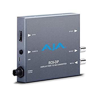 【中古-非常に良い】 AJA ROI-DP ディスプレイポート - 3G-SDI ミニコンバーター 対象地域 (ROI) スケーリング|IINEX