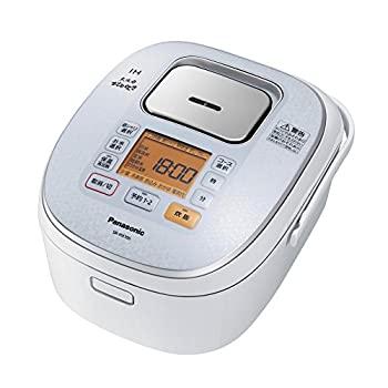 【中古-非常に良い】パナソニック 5.5合 炊飯器 IH式 大火力おどり炊き スノーホワイト SR-HX106-W